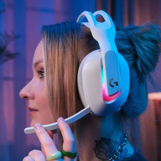 Astro a20 x lightspeed wireless headset with playsync audio - white